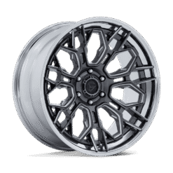 Fuel FC409 HIVE GLOSS GUNMETAL W/ CHROME LIP