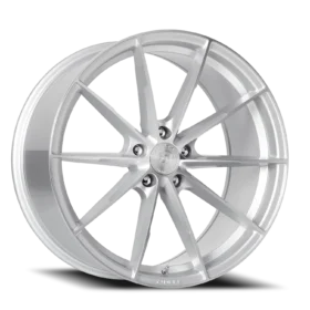 Veloce Gloss Silver Machined Face