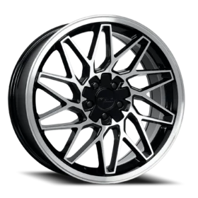 Kr09 Glossy Black Machined Face
