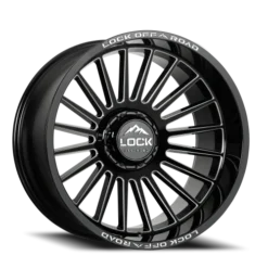 Lock Extreme Invasion Gloss Black Milling