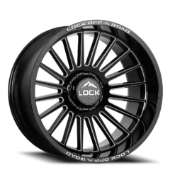 Lock Extreme Invasion Gloss Black Milling