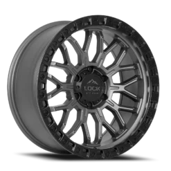 Lock Offroad Combat Matte Grey W Matte Black Ring
