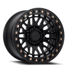 Invader Forged Beadlock Matte Black W Matte Black Forged