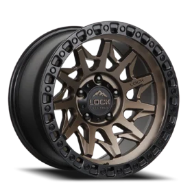Lunatic Matte Bronze W Matte Black Ring