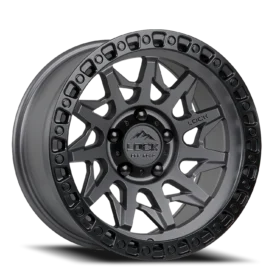 Lunatic Matte Grey W Matte Black Ring