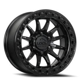 Trail Matte Black W Gloss Black Ring