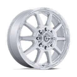 Fuel D912 CIRCUIT DUALLY GLOSS SILVER W/ MACHINED FACE
