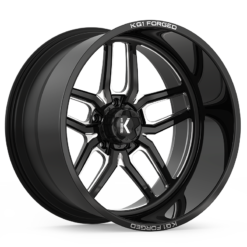 KG1 Forged ARISTO-5 LUG-KF GLOSS BLACK MILLED
