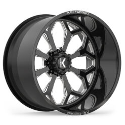 KG1 Forged KNOX-8 LUG-KF GLOSS BLACK MILLED