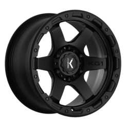 KG1 Forged LAUNCH-KO MATTE BLACK BLACK RING