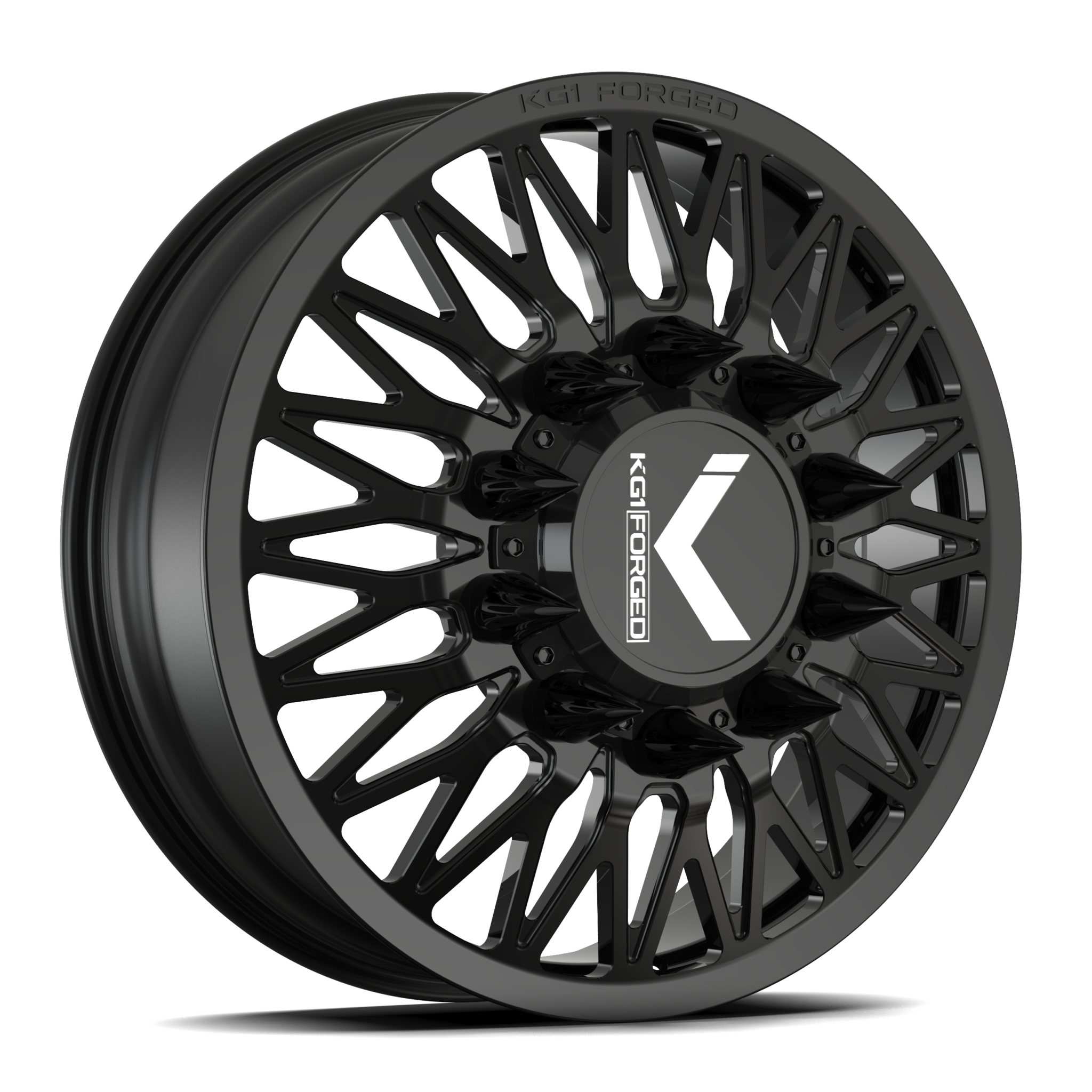 KG1 FORGED SEISMIC-KD GLOSS BLACK - WheelsASAP