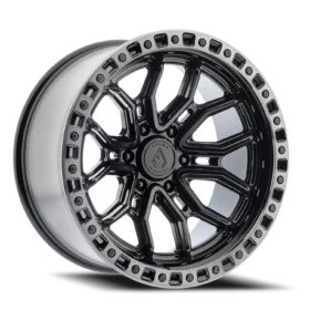TERRA GLOSSY BLACK MACHINED DDT LIP