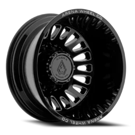 DUALLY SULTAN GLOSS BLACK MILLED