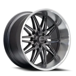 Corsart ALCATRAZ Matte Gunmetal Milled-Diamond Cut Lip