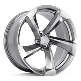 FCR-02 Rotor Style Machined Silver